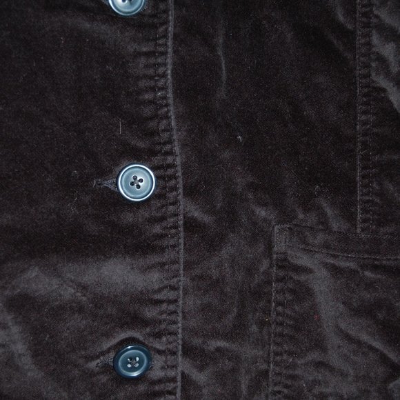 CITY ELEMENTS BY LEE Black Velour Jacket Size XL - Picture 6 of 9
